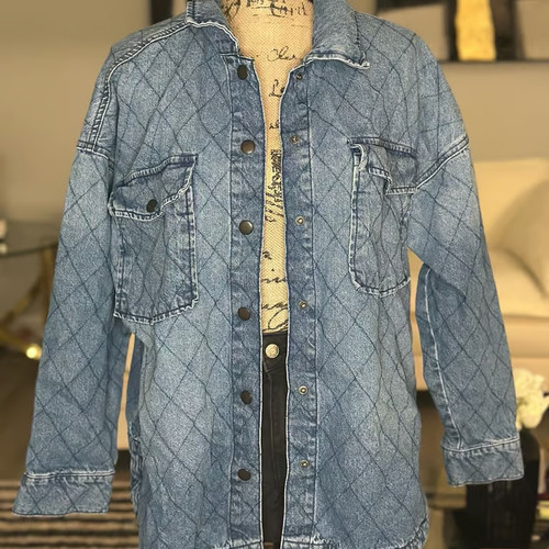 Celebrity pink quilted denim - celebrity,
