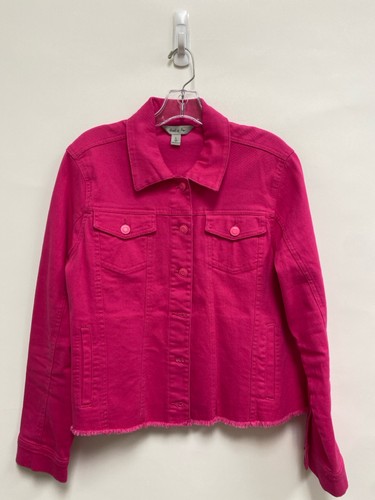 Size hot pink button - button, up